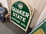 Grand panneau d'affichage QUAKER STATE, Enlèvement ou Envoi, Utilisé, Panneau publicitaire