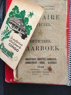 Directory Ministerie van Koloniën van 1948 Congo boek België, Verzenden, 20e eeuw of later, Gelezen