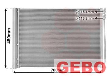 BMW F10/F11 2010 T/M 2017 Condensor met Droger 530d / 535d 6 beschikbaar voor biedingen