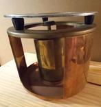 Koperen potverwarmer met gas, Antiek en Kunst, Antiek | Keukengerei, Ophalen