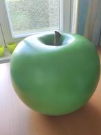 Appel deco groen, Huis en Inrichting, Ophalen, Aardewerk of Porselein, Zo goed als nieuw, Minder dan 50 cm