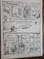 Milo Manara     " de Sneeuwman " - Originele pagina, Boeken, Eén stripboek, Ophalen of Verzenden, Zo goed als nieuw, Milo Manara