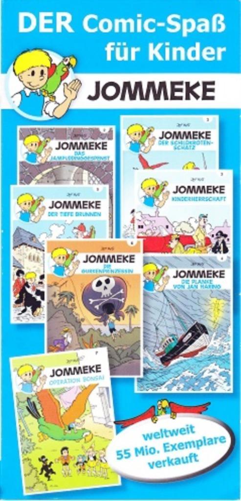 folder Jommeke – DER Comic-Spaß für Kinder, Boeken, Catalogussen en Folders, Nieuw, Folder, Ophalen