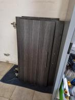 Mooie kastdeurtjes in donker hout, Ophalen, Zo goed als nieuw