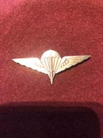 Mutskenteken Para-Commando zilverkleurig, Ophalen of Verzenden, Landmacht, Embleem of Badge