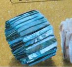 Beau bracelet ......coquillage véritable taille, Bleu, Enlèvement ou Envoi, Neuf