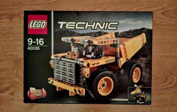 Lego Technic mijnbouwtruck 42035 beschikbaar voor biedingen