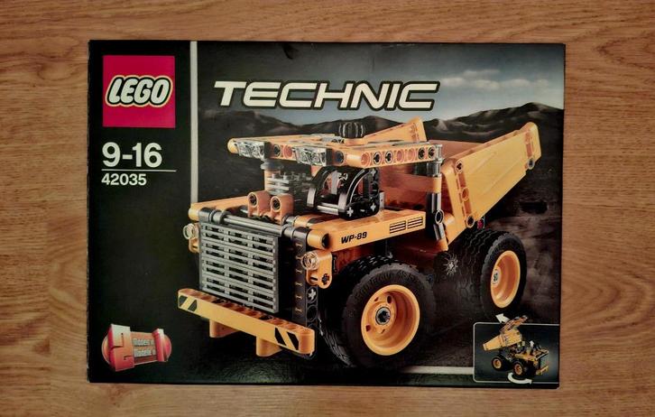 Lego Technic mijnbouwtruck 42035, Kinderen en Baby's, Speelgoed | Duplo en Lego, Zo goed als nieuw, Lego, Complete set, Ophalen of Verzenden