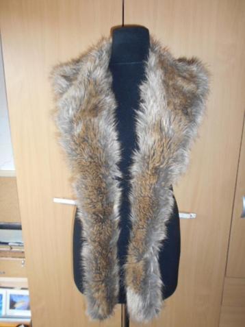 Mooie kunst-bont kraag, Kleding | Dames, Jassen | Winter, Ophalen of Verzenden, Zo goed als nieuw
