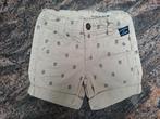 Mt 86-92 Beige short met schildpadden, Kinderen en Baby's, Broekje, Ophalen of Verzenden, Zo goed als nieuw, Hema