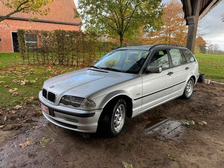 Bmw e46 320d break, Auto's, BMW, Particulier, ABS, Airbags, Airconditioning, Centrale vergrendeling, Lederen bekleding, Metaalkleur