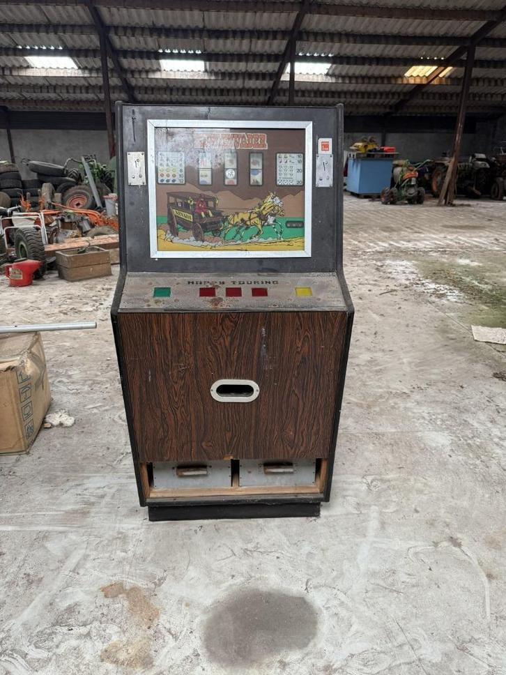 Retro gok-/amusementskast "Happy Touring" – jaren ’70/’80, Verzamelen, Retro, Ophalen