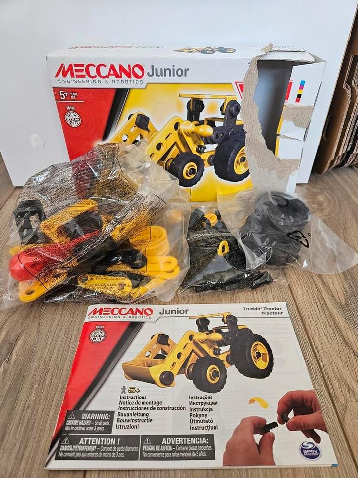 meccano junior truckin' tractor, Kinderen en Baby's, Speelgoed | Bouwstenen, Nieuw, Ophalen