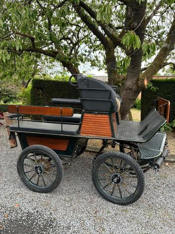 Koets Chr van den heuvel, Utilisé, Wagonette, Cheval ou Poney