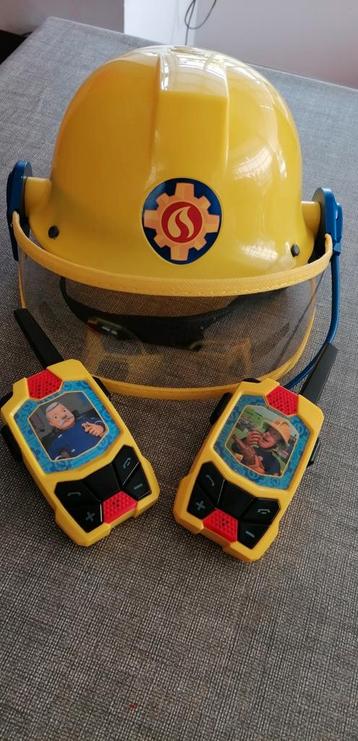 Bob de bouwer helm en walkie talkie