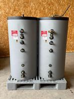 Cv OEG Solarboiler 200 liter met 2 buizenwisselaars, Doe-het-zelf en Bouw, 100 liter of meer, Ophalen of Verzenden, Gebruikt, Boiler