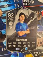 Voetbalkaartje (37cmx25cm) - Karetsas / KRC Genk, Ophalen, Zo goed als nieuw, Plaatje