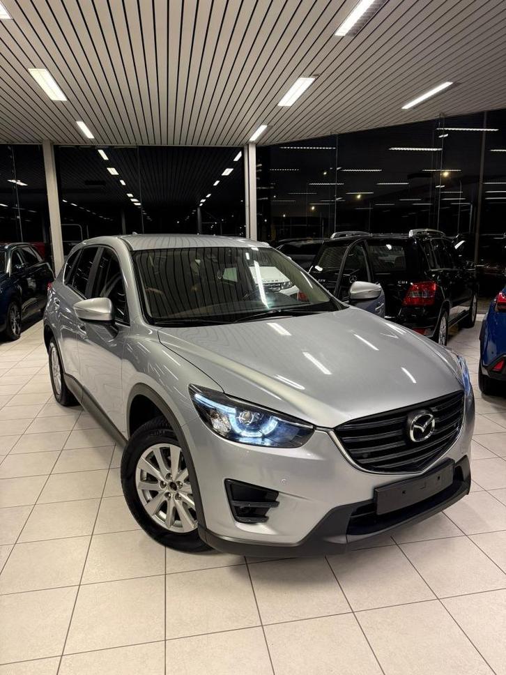 Mazda CX-5 2.2D 110Kw Euro 6B GPS jaar 2015, Auto's, Mazda, Bedrijf, CX-5, Achteruitrijcamera, Bluetooth, Cruise Control, Elektrische buitenspiegels