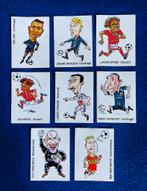 8 versch. Panini stickers voetbal 'FB 1999 - karikaturen ', Ophalen of Verzenden, Nieuw, Poster, Plaatje of Sticker