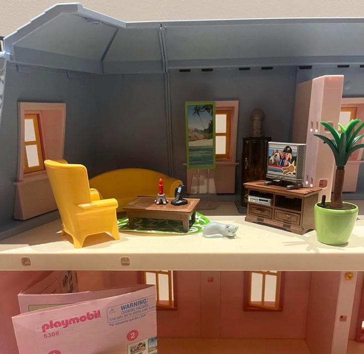 Playmobil 5308 – Woonkamer - UNIEK, Enfants & Bébés, Jouets | Playmobil, Comme neuf, Enlèvement