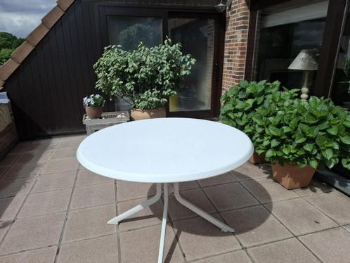 Kettler Tuintafel, Tuin en Terras, Tuintafels, Zo goed als nieuw, Rond, Aluminium, Ophalen