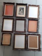 houten fotokaders, Huis en Inrichting, Woonaccessoires | Lijsten, Ophalen of Verzenden, Gebruikt