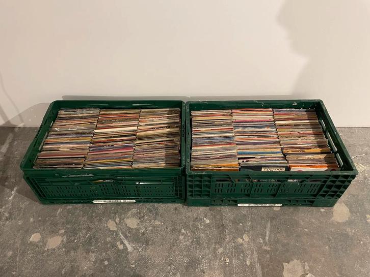 Environs 1500 disques 45t pop / rock / chanson, CD & DVD, Vinyles | Pop, Utilisé, 1960 à 1980, 10 pouces, Enlèvement ou Envoi