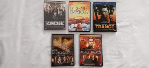 DVD Trance - Insaisissable - Da Vinci code - Anges et démons, CD & DVD, DVD | Thrillers & Policiers, Utilisé, Détective et Thriller