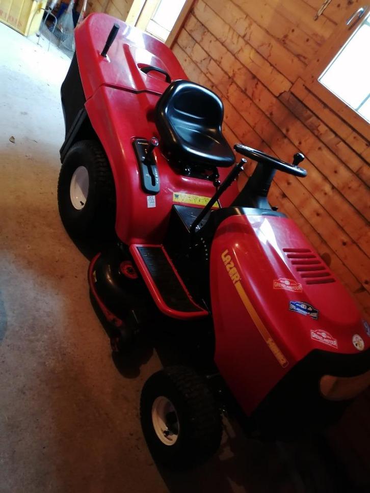 Tondeuse autoportée Lazer 145H92 essence 14.5 ch Brigg bon é, Tuin en Terras, Zitmaaiers, Gebruikt, 90 tot 120 cm, Elektrische starter