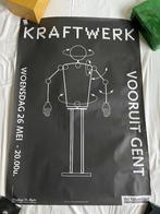 Kraftwerk, originele concertposter Vooruit Gent (26 mei), Verzamelen, Ophalen, Rechthoekig Staand, Zo goed als nieuw, A1 t/m A3