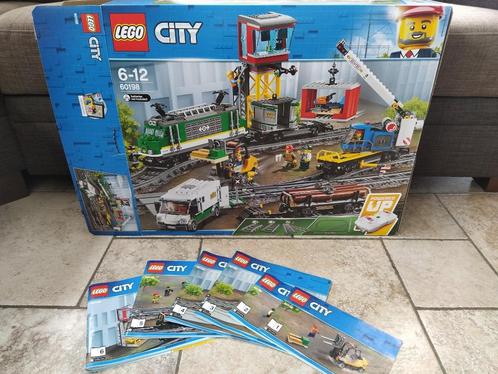 Lego Train 60198, Kinderen en Baby's, Speelgoed | Duplo en Lego, Zo goed als nieuw, Lego, Complete set, Ophalen of Verzenden