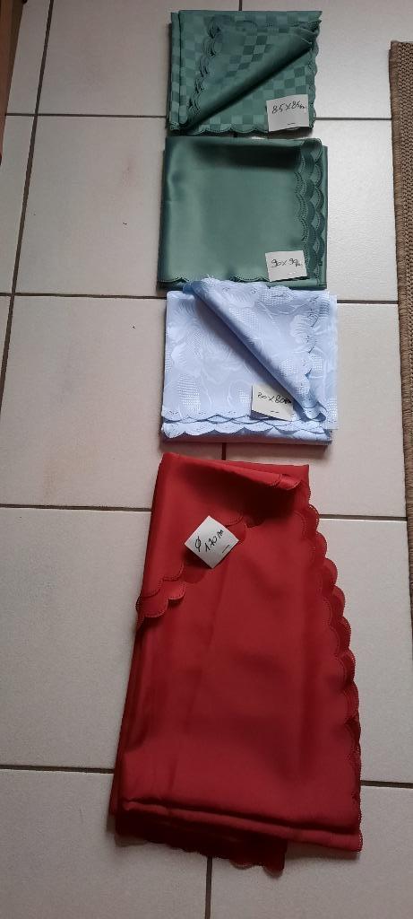 Sierdoekjes Kerst en tafellakens, Maison & Meubles, Nappes, Comme neuf, Rectangle, Intérieur, Extérieur, Enlèvement