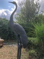 tuinbeeld kraanvogel brons, Tuin en Terras, Tuinbeelden, Ophalen