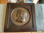 Bronzen plaquette van Arsène Matton, Antiek en Kunst, Ophalen of Verzenden
