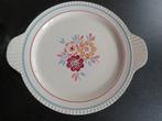 Vintage Boch La Louviere serveerschaal taartschaal Spring Fl, Antiek en Kunst, Curiosa en Brocante, Ophalen of Verzenden