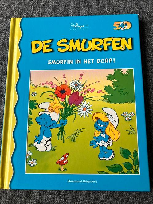 De Smurfen - Smurfin in het dorp!, Livres, Livres pour enfants | Jeunesse | Moins de 10 ans, Utilisé, Fiction général, Enlèvement ou Envoi