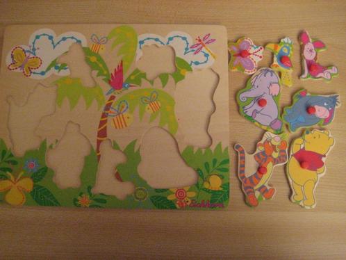 Houten puzzel Eichhorn – Dieren in de jungle, Kinderen en Baby's, Speelgoed | Kinderpuzzels, Zo goed als nieuw, 2 tot 4 jaar, Minder dan 10 stukjes