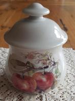 Vintage marmelade / jam potje met appels, Royal Schwabap, Gebruikt, Overige typen, Ophalen of Verzenden, Overige stijlen