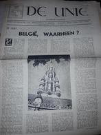 De unie, katholiek weekblad, 1948, Antiek en Kunst, Ophalen of Verzenden