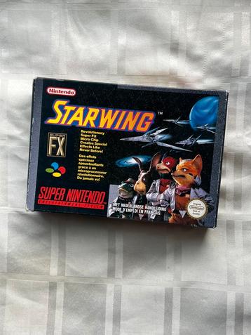 Nintendo Snes Starfox in volledige doos  beschikbaar voor biedingen