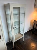 Vintage apotheekkast vitrine, Huis en Inrichting, Kasten | Vitrinekasten, Ophalen, 50 tot 100 cm, Retro vintage design apothekerkast dokterskast farmaciekast