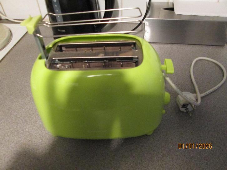 Grille pain DOMO CLIP., Elektronische apparatuur, Broodroosters, Zo goed als nieuw, Uitneembare kruimellade, Ophalen