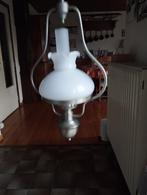lampe de hall avec globe en opaline, Maison & Meubles, Enlèvement, Utilisé, Autres matériaux, 50 à 75 cm