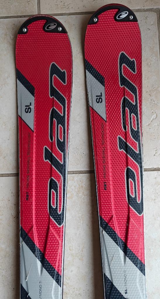 Elan SL Mono Ti ski's (160cm) met Elan ESP bindingen, Sport en Fitness, Skiën en Langlaufen, Gebruikt, Ski's, Ski, Overige merken