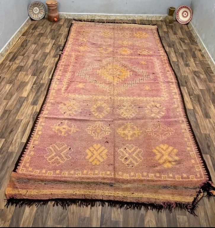 Tapis boujaad marocain authentique, Maison & Meubles, Ameublement | Tapis & Moquettes, Comme neuf, 200 cm ou plus, Rectangulaire