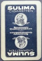 1 Speelkaart Sulima cigaretten, Verzamelen, Ophalen of Verzenden, Zo goed als nieuw