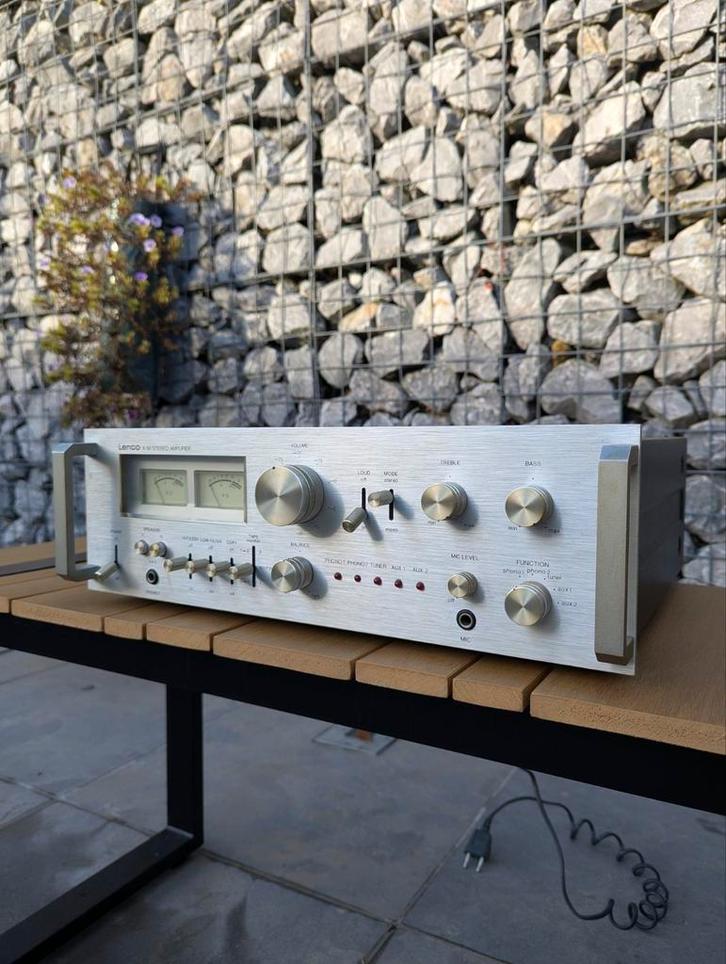 Lenco versterker A50 vintage audio, Audio, Tv en Foto, Versterkers en Ontvangers, Stereo, Ophalen