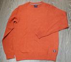 Kwaliteitstrui roestoranje linnen/wol jack&jones maat L, Maat 52/54 (L), Oranje, Ophalen of Verzenden, Zo goed als nieuw