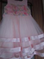 Kleedje meisjes wit en roze maat 122/ 128, Kinderen en Baby's, Kinderkleding | Maat 128, Ophalen of Verzenden