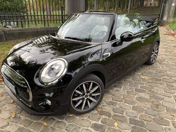 mini cooper cabrio **60000km**navi pro**camera**led**17'alu* beschikbaar voor biedingen